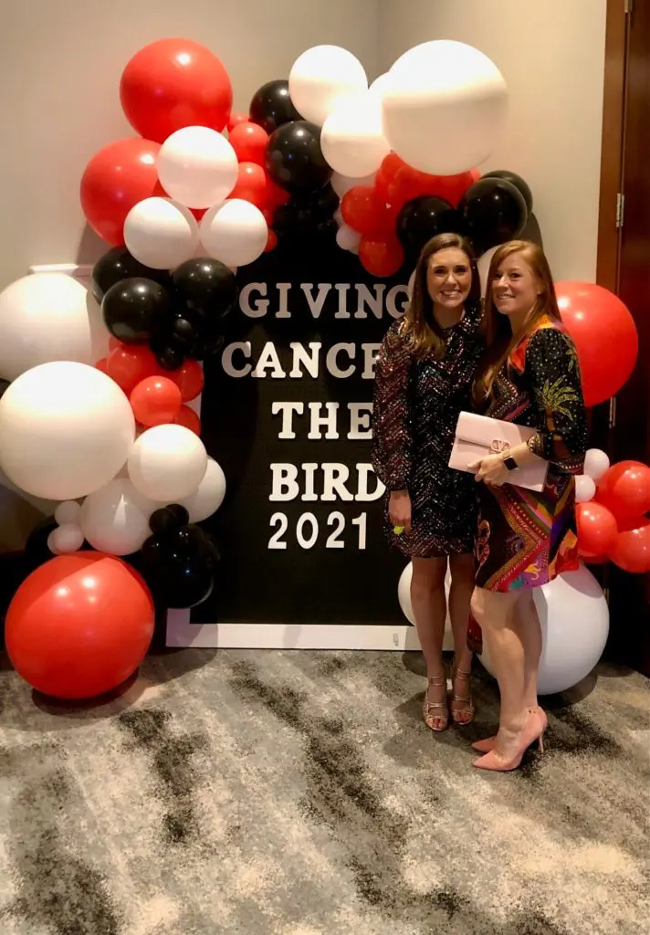 Cassie Croft and Alyssa Bublewicz make a statement.