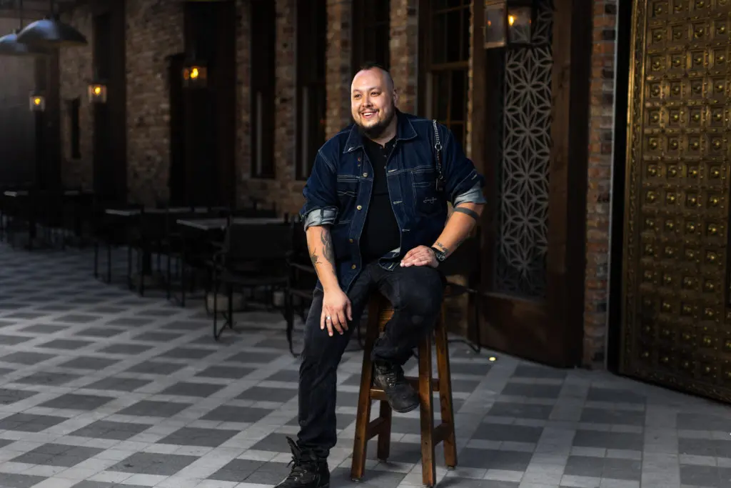 Chef Tom Griffin drew from his life in Asia for the Elephant East menu. (Photo by Kathy Tran)