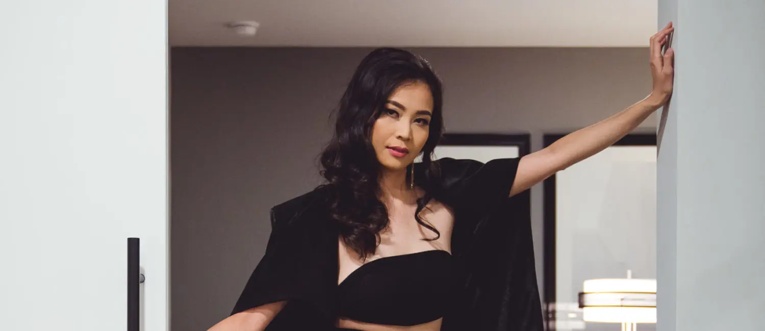 Chloe Dao's first post-Covid collection is an ode to glamour. (Photo by Linn Images.)