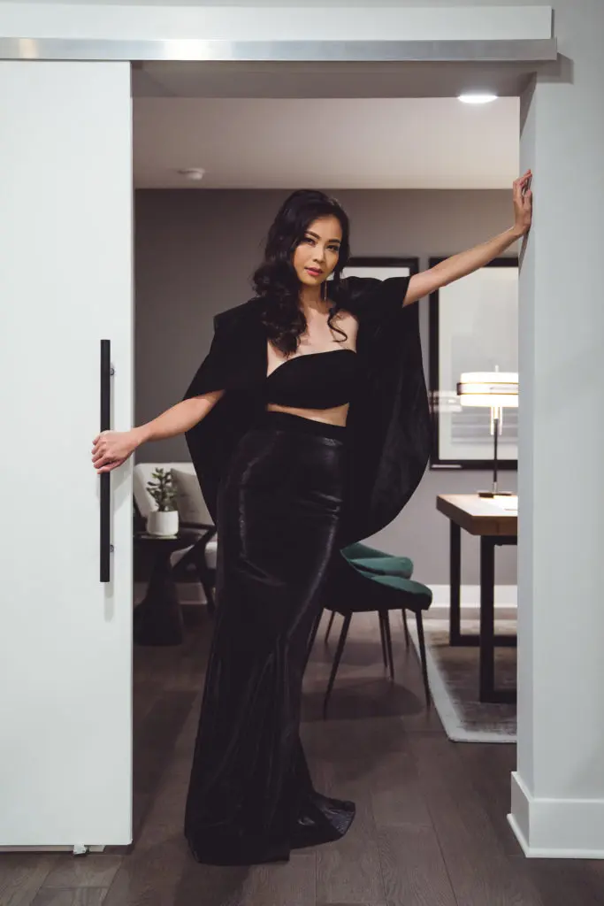 Chloe Dao's first post-Covid collection is an ode to glamour. (Photo by Linn Images.)