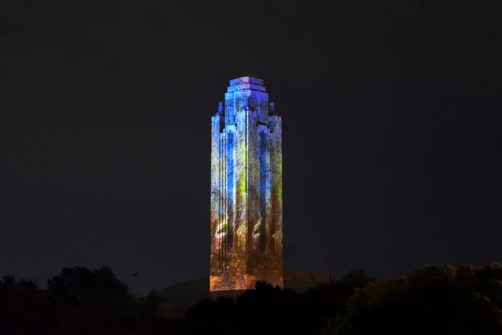 Here's a sample of artist Quayola's vision for his Texas Surveys exhibit, which will be shown on a 20 minute loop.