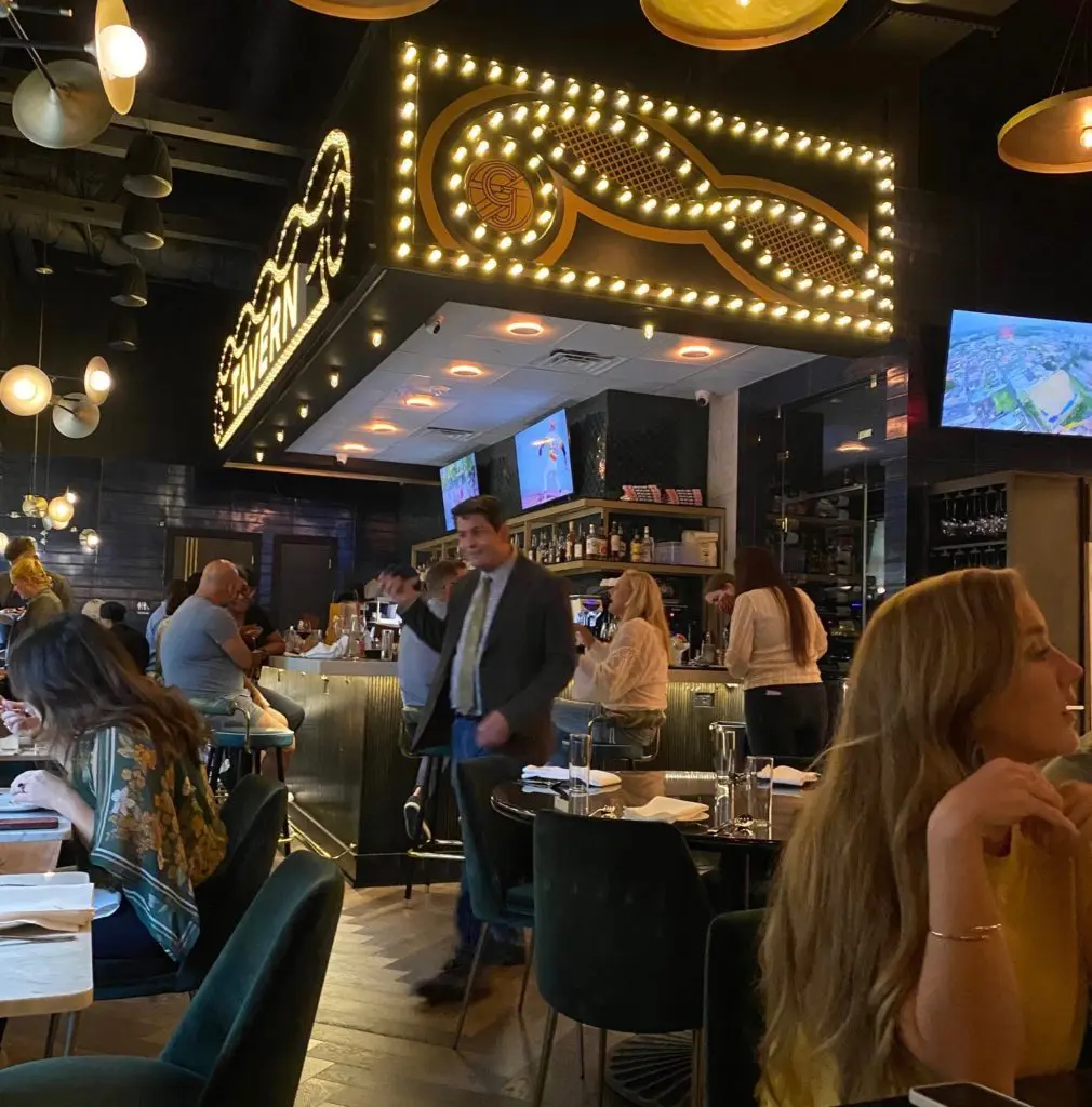 Georgia James Tavern at the base of Market Square Tower is already packing in diners.