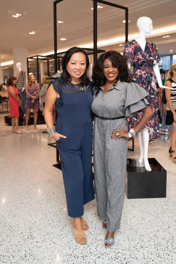 Miya Shay, Jacquie Baly at the Women of Wardrobe Summer Soirée at Tootsies. (Photo by Daniel Ortiz)