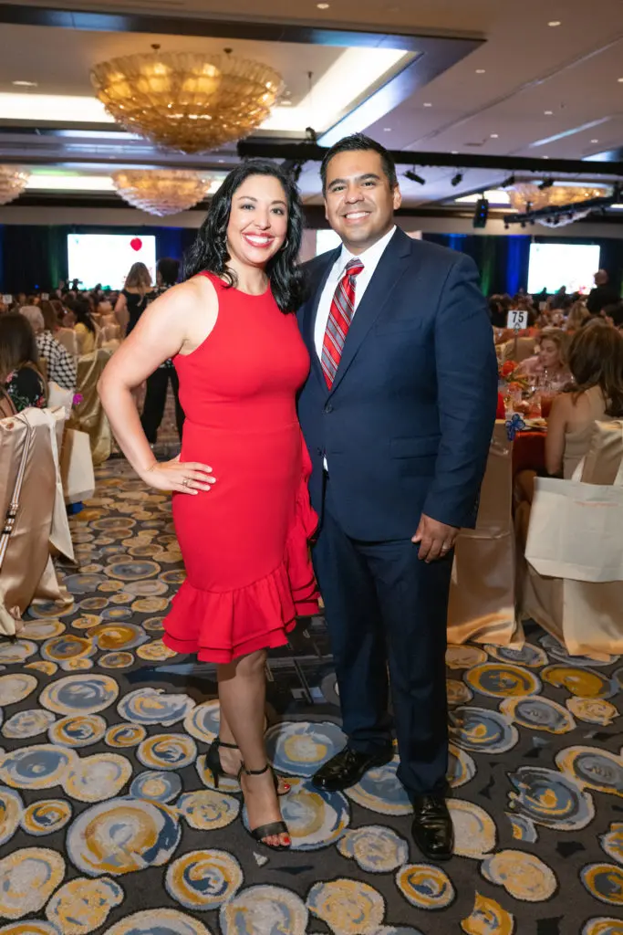 Monica & Joe Casiano at the Latin Women's Initiative luncheon (Photo by Daniel Ortiz)