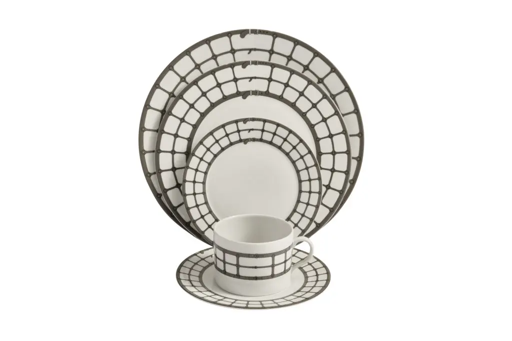 Detail of Nina Magon's Aryan tabletop collection