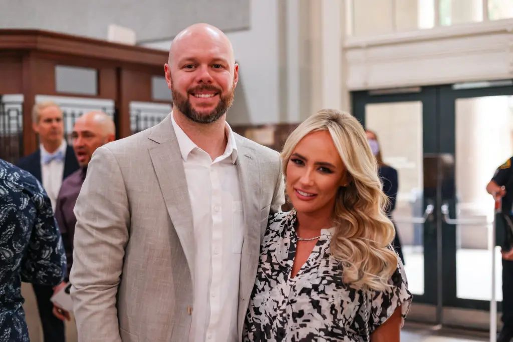 Ryan & Cat Pressly at the HelpCureHD fundraiser (Photo by Kenny Richmond)