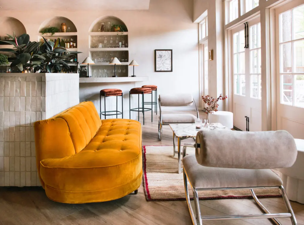 Vestal restaurant in Lafayette, Louisiana, is an example of the work by Houston-based designer Amanda Medsger.  (Photo by Denny Culbert)