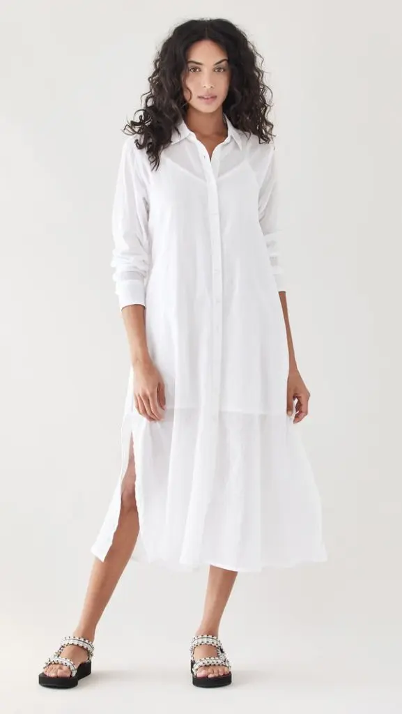 Sundry's voile shirtdress as seen on Golden's website. (Courtesy photo)