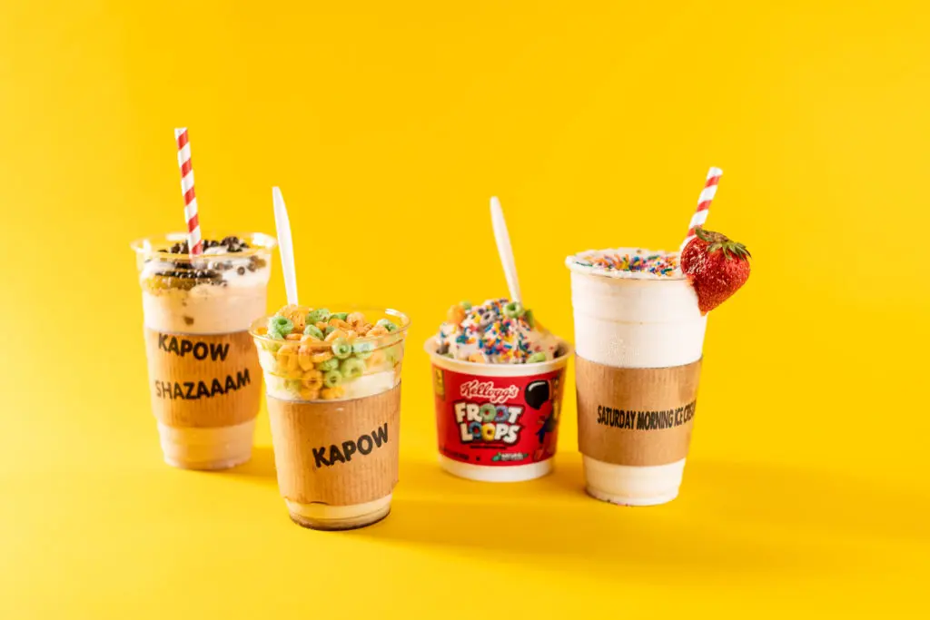 Saturday Morning Ice Cream is a new addition to The Exchange. (Photo by Kathy Tran)