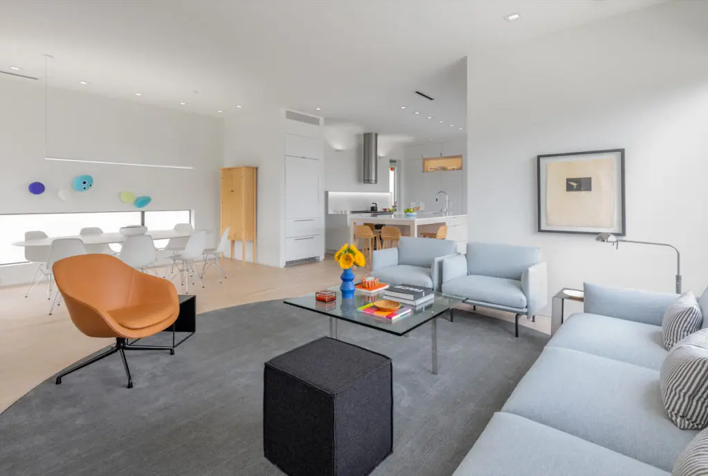 A Manett Street towhome by Modern Living Dwellings (photo by Wade Griffith Photography)