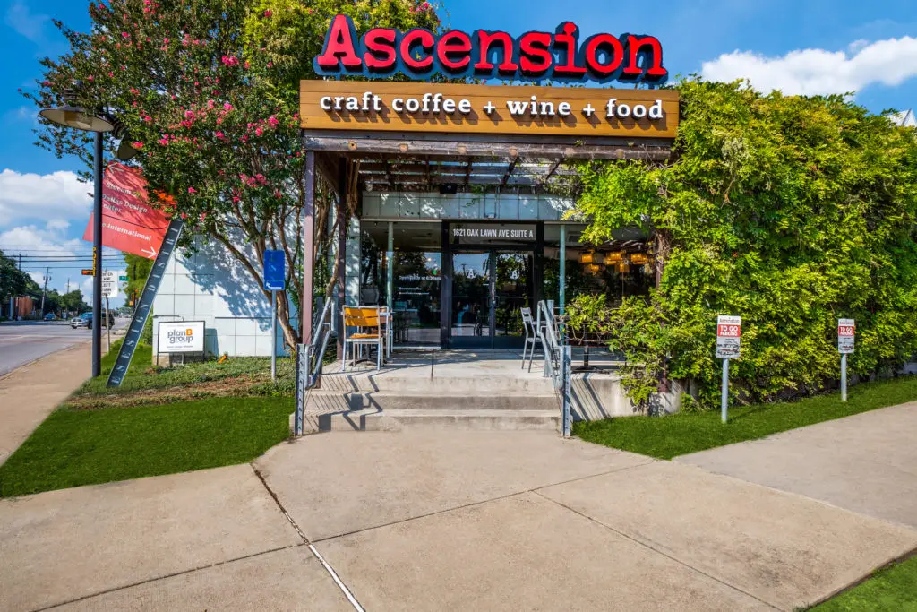 Ascension Coffee's Design District location is its flagship. 