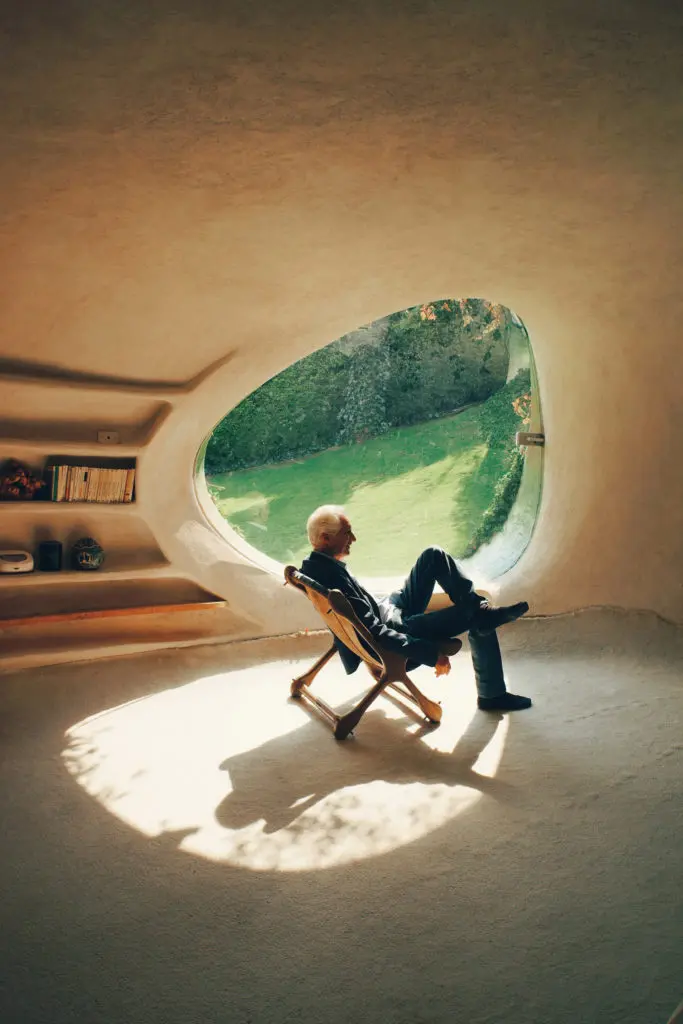 Architect Javier Senosiain (Photo by Pia Riverola and Arquitectura Orgánica)