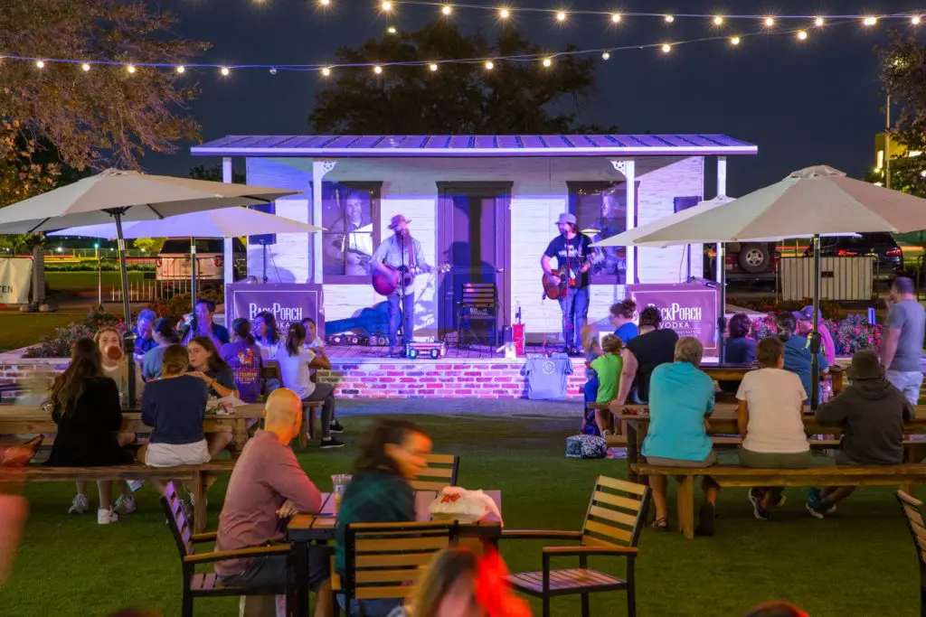 The Front Porch at Century Square features a full slate of live music all season long.
