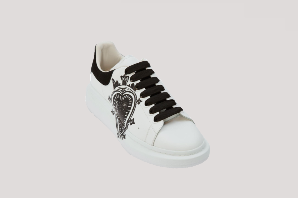 Alexander McQueen oversized sneaker, $740, available at Alexander McQueen boutiques and Alexandermcqueen.com
