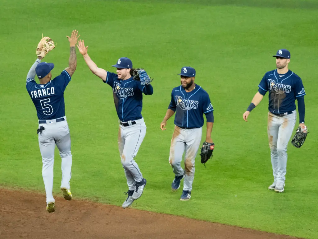 The Rays are used to winning. They've captured the best record in the American League for good reason. (Photo by F. Carter Smith)