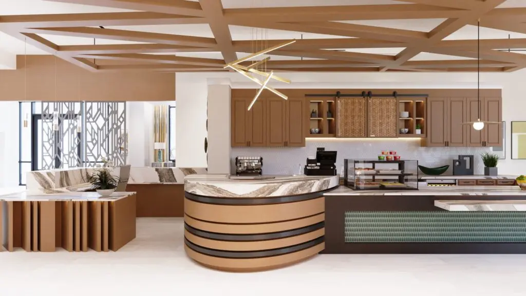 The bistro offers a variety of fresh fare to MorningStar residents.