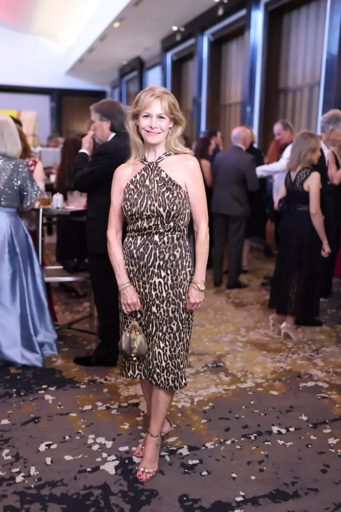 Cheryl Byington at the PetSet Fierce & Fabulous Soirée at the Post Oak Hotel.  (Photo by Quy Tran)