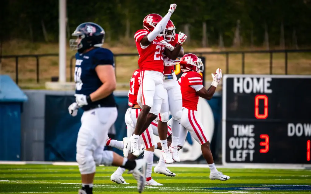 Alton McCaskill (No. 22) and the University of Houston believe bright Saturdays are ahead. (@UHCougar FB)