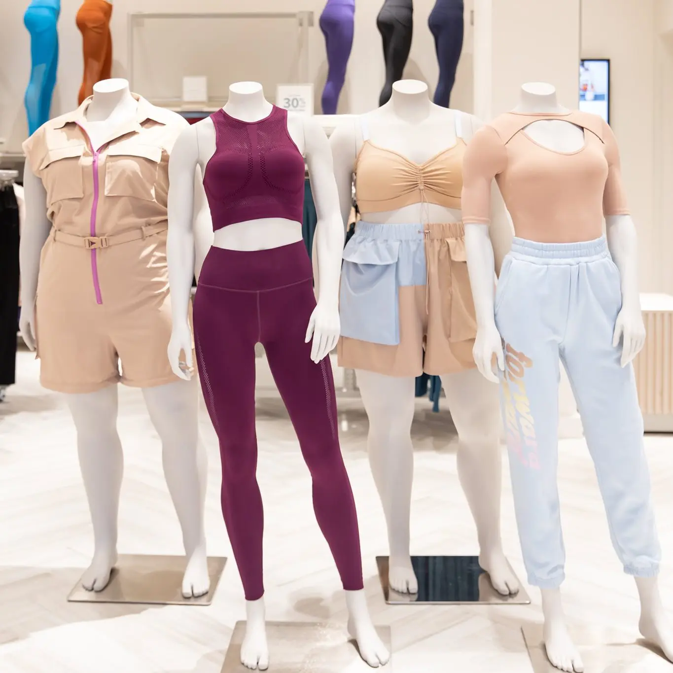 Fabletics caters to all shapes and sizes.