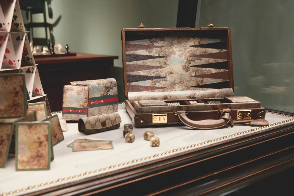 The Gucci Lifestyle collection of games, papers, playing cards and more launches this weekend in the Houston Galleria boutique and in all three Gucci shops in Dallas. 
