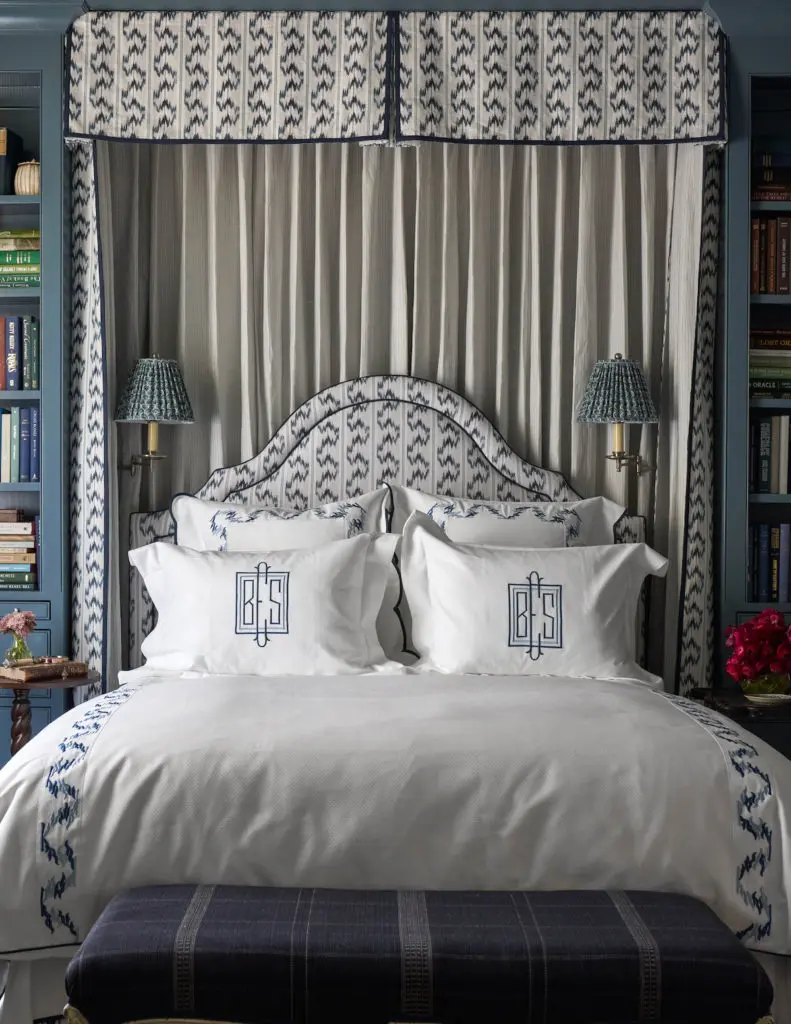 A timeless guest bedroom by Meredith Ellis Design (Photo by Stephen Karlisch)