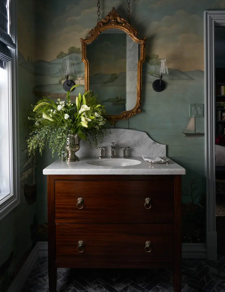 A timeless guest bedroom by Meredith Ellis Design (Photo by Stephen Karlisch)