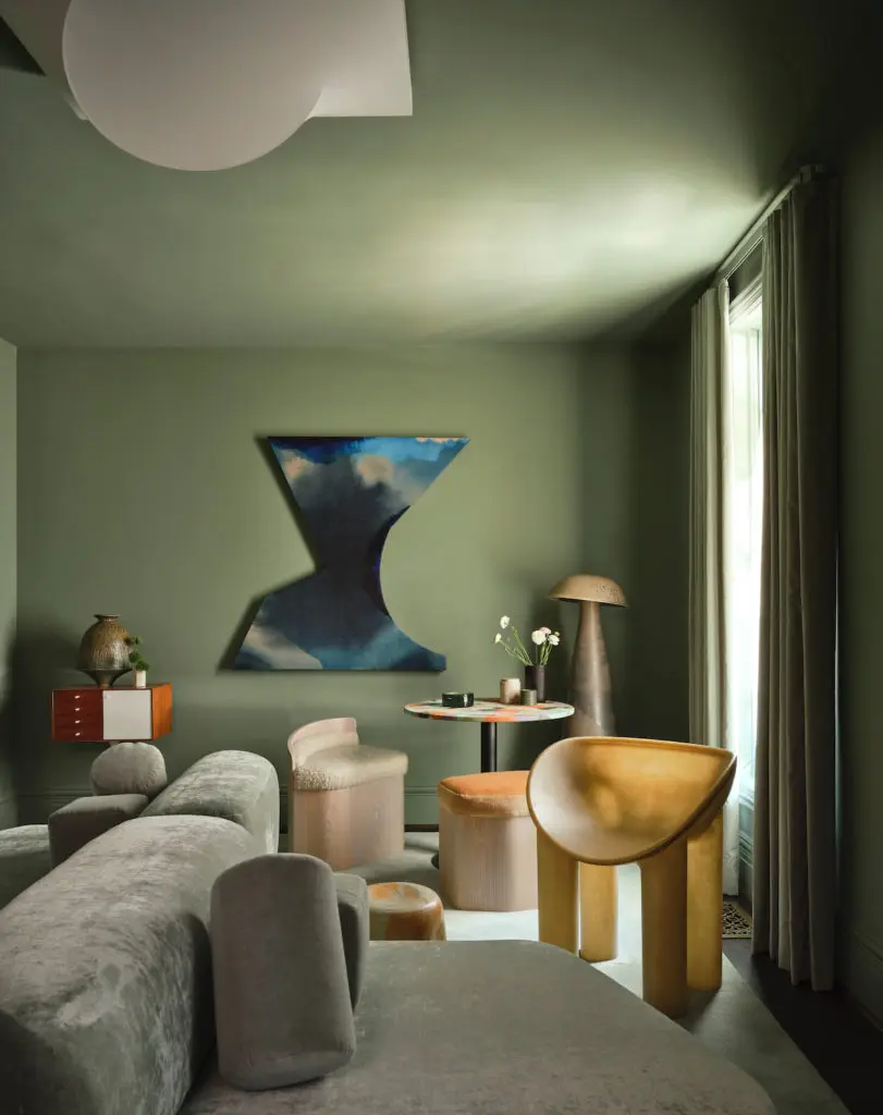 An ethereal studio by Studio Michael Hilal (Photo by Stephen Karlisch)