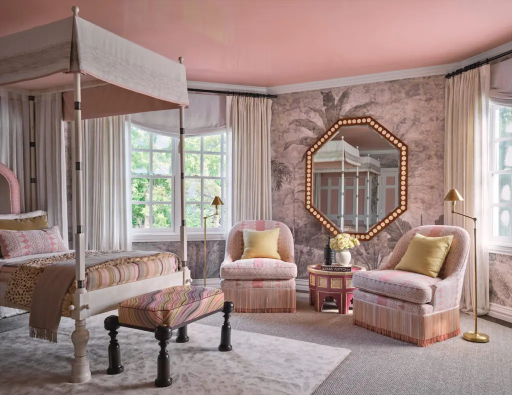 An exotic guest bedroom by Martyn Lawrence Bullard Design (Photo by Stephen Karlisch)