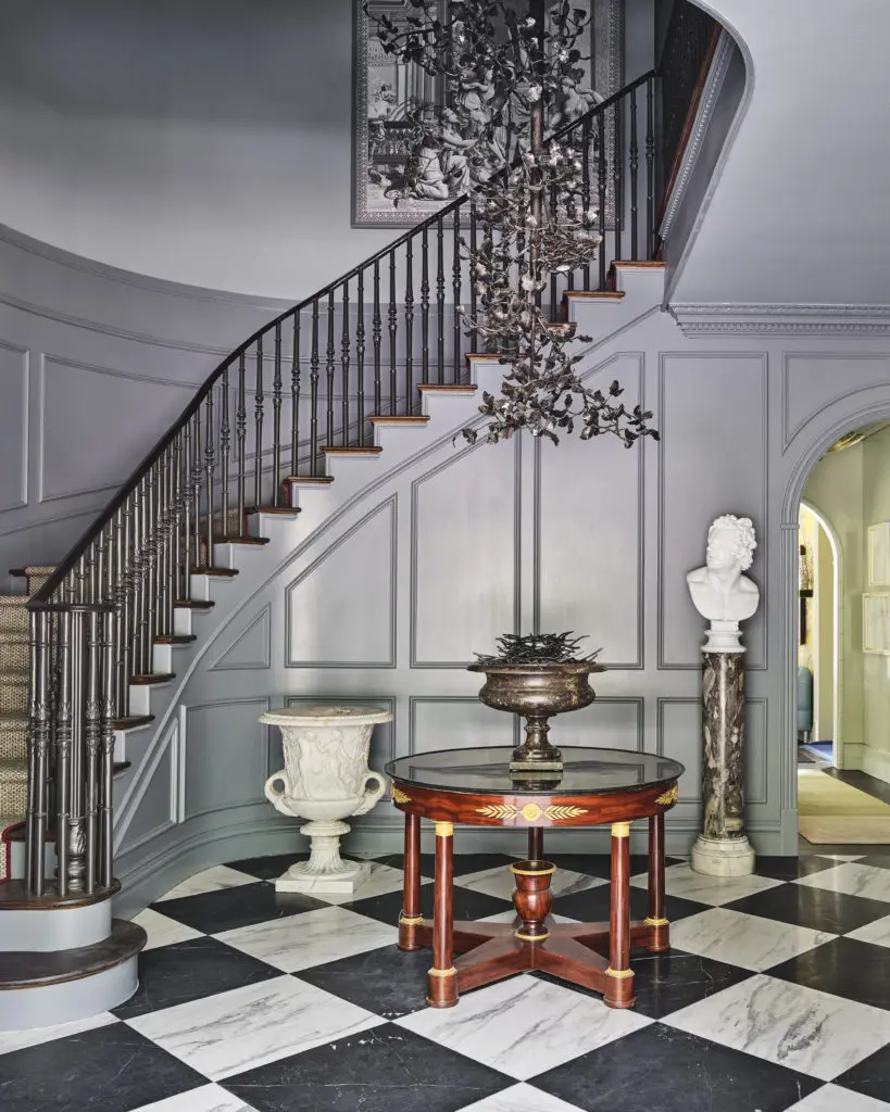 A dreamy entry hall by Bobbitt & Company. (Photo by Stephen Karlisch)