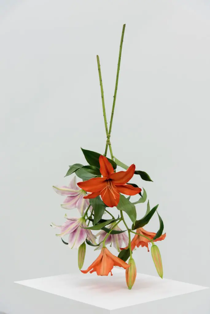 Tony Matelli's "Arrangement," 2016, at Maruani Mercier (Courtesy of The Armory Show) 