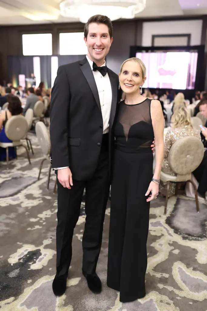 Max Meeks, Kristen Cannon at the PetSet Fierce & Fabulous Soirée at the Post Oak Hotel.  (Photo by Quy Tran)