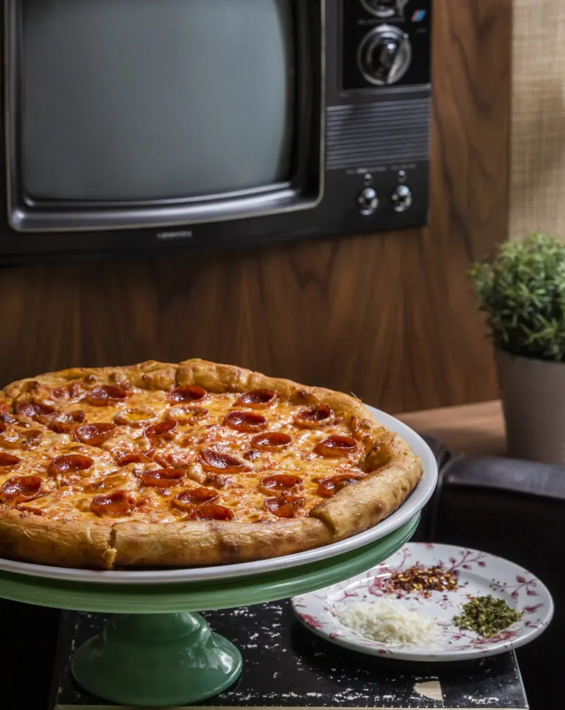Rosalie's pepperoni pizza shows the care that are put into these pies.
