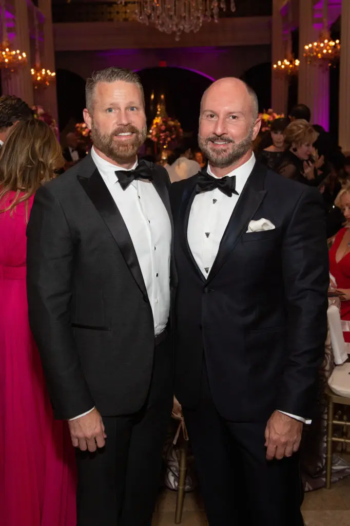 Dr. Kevin Black & Tony Bradfield at the Houston Symphony Opening Night Concert & Dinner at The Corinthian. (Photo by Wilson Parish)