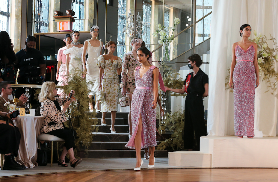 Markarian designer Alexandra O'Neill added a little something extra to each look in the 38-piece collection. (Photo courtesy of Markarian)