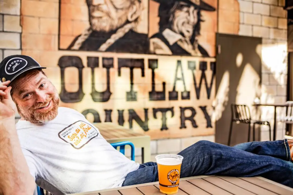 Owner Jason Boso gets ready to rodeo at his new Second Rodeo Brewing.