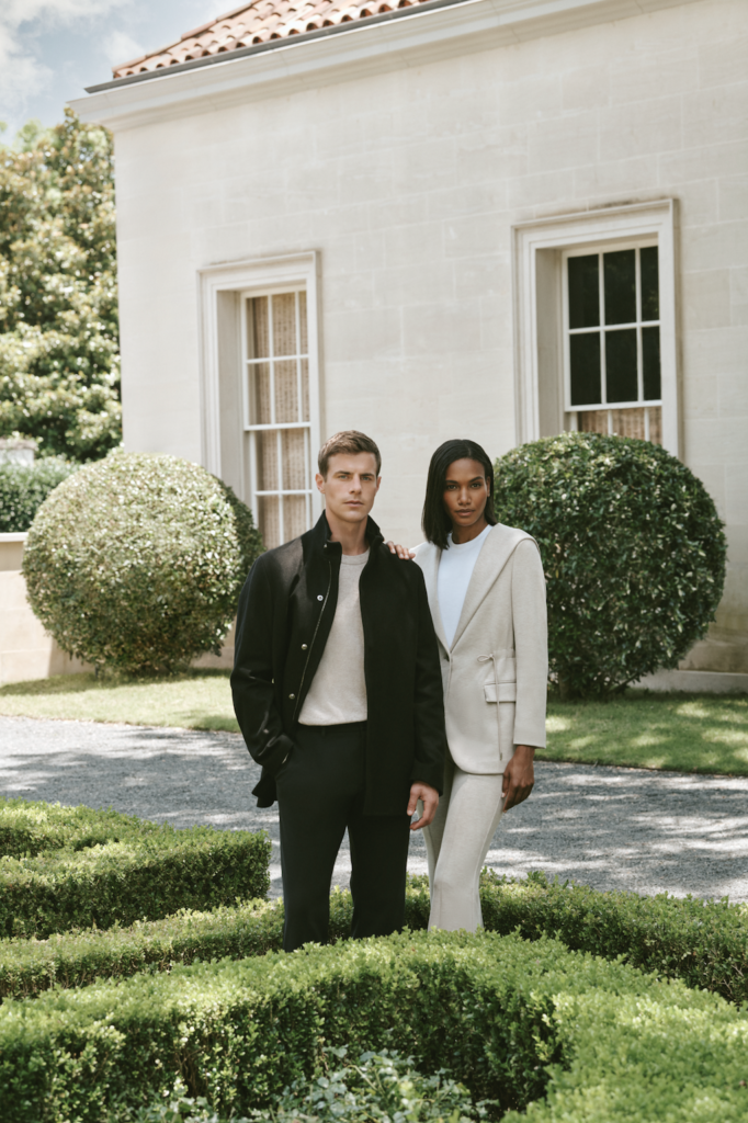Theory offers the ideal urban uniform for all fall ocassions. (courtesy Highland Park Village)