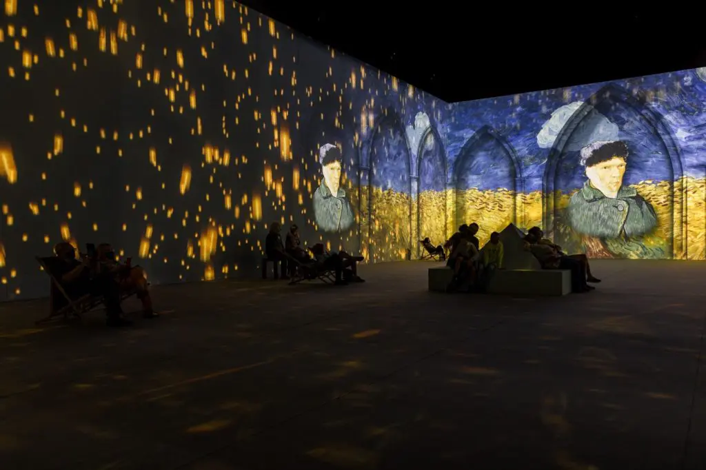 The exhibition's creators wanted a "Zen" experience for viewers.