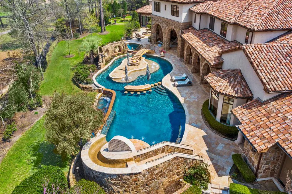 99 Grand Regency Circle  in The Woodlands tallied in as the priciest home sale in the area for the month of August. Posted list price was $7.5 million.