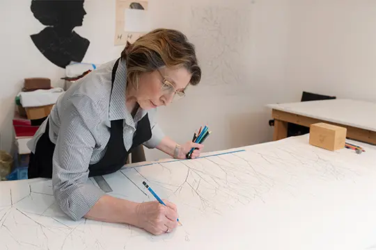 Linda Ridgway is a Dallas-based artist and Nasher Public's latest exhibition. (Courtesy)