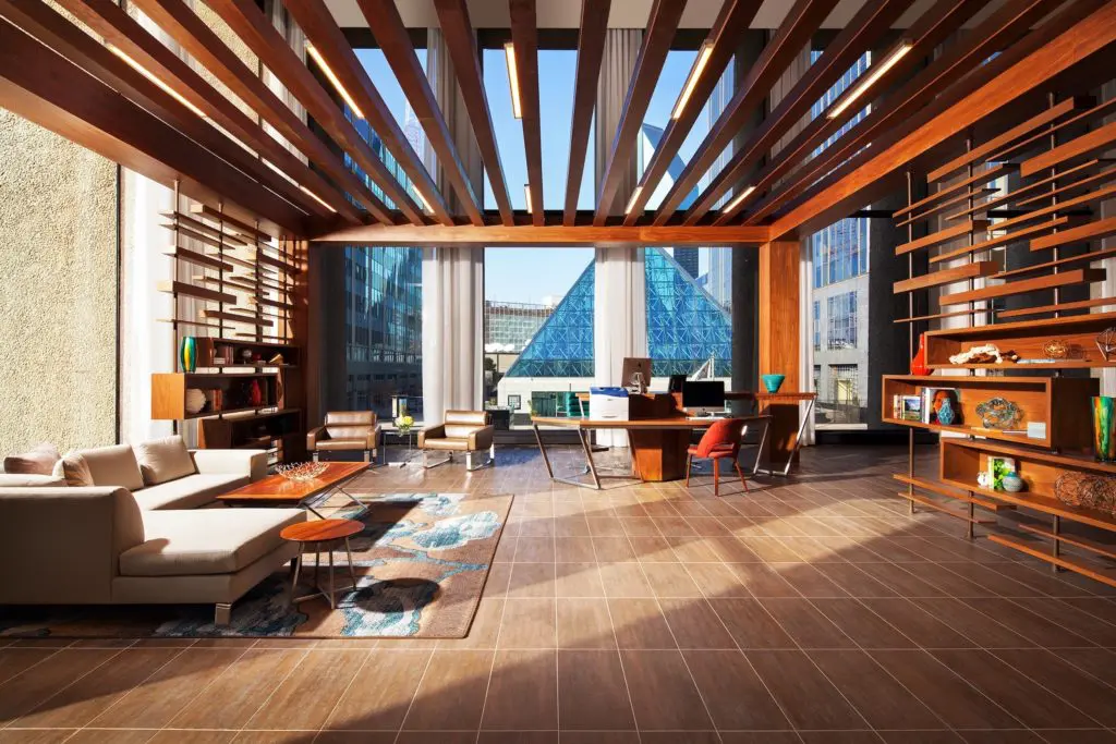 Learning Space: The library at the Westin Hotel Downtown.