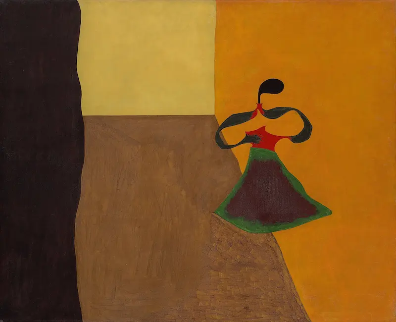 Joan Miró (Spanish, 1893–1983), Queen Louise of Prussia, 1929. (Photo by Michael Bodycomb.)