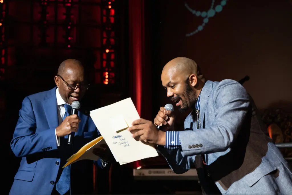 Houston Mayor Breaks Into Slam Poetry, Ballet Dancers Embrace Hip-Hop and a Blonde Jumps Into a Giant Champagne Glass in a Wild Art Night