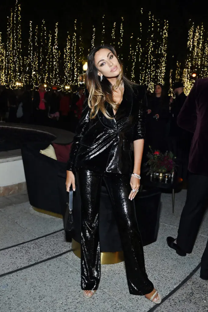 Actress and model Diana Ghenea attends the Neiman Marcus Holiday Debut & Fantasy Gifts Launch Event in Los Angeles. (Photo by Stefanie Keenan/Getty Images for Neiman Marcus). 