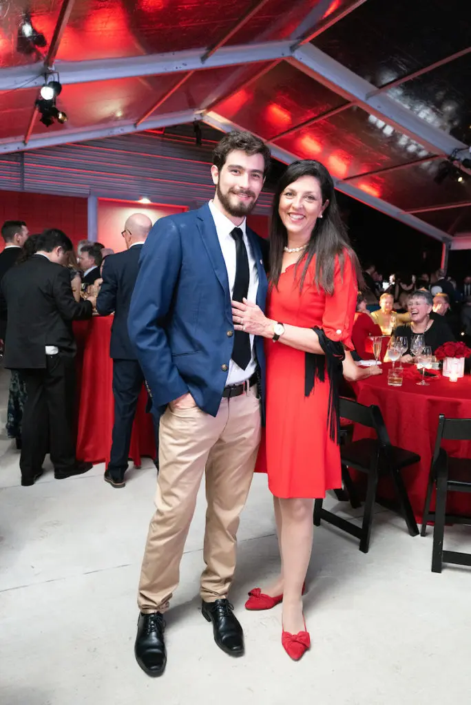 Stefan Niño & Sofia Fonseca de Niño at the  University of Houston Gerald D. Hines College of Architecture and Design 75th anniversary gala (Photo by Daniel Ortiz)