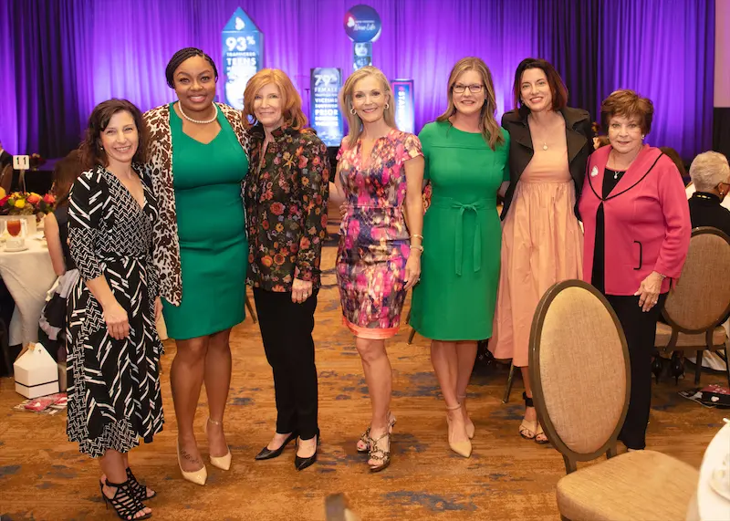 Stephanie Russell, Cimajie Best, Beth Thoele, Katherine Coker, Melanie O’Brien, Jennifer Fowler, Pat Morrice
 (Photo by Tamytha Cameron)
