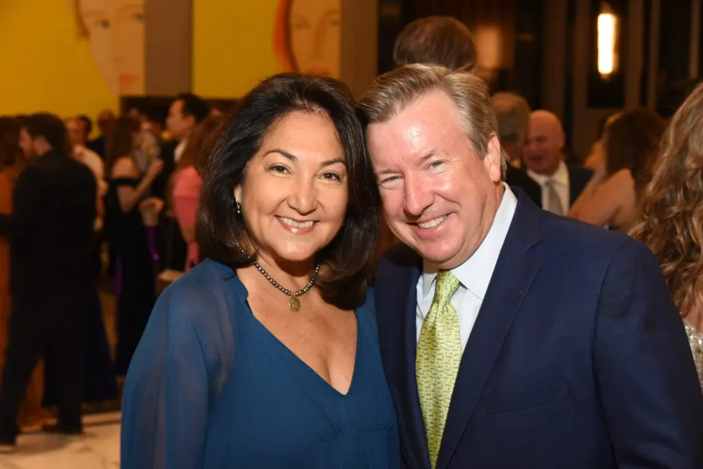 Paulina & Jim McGrath at the Houston Children's Charity gala. (Photo by Gary Maltz, Alexander's Fine Portrait Design)