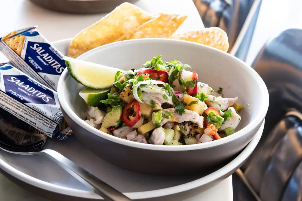 The ceviche is a favorite appetizer at Suburban Yacht Club. (Courtesy)