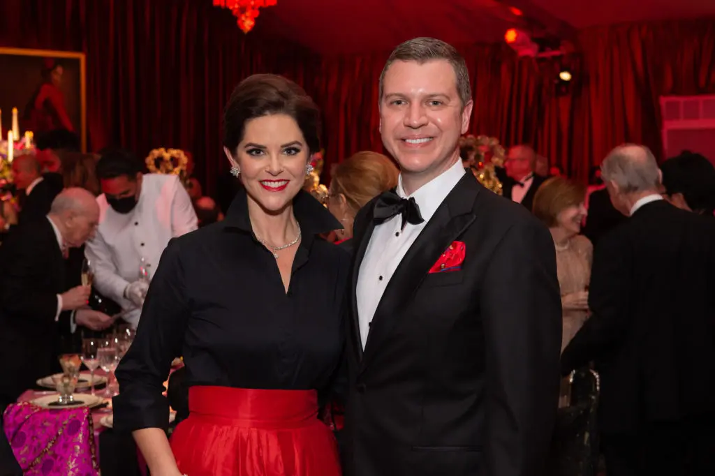 Ann & Jonathan Ayre at the Houston Grand Opera opening night gala. (Photo by Wilson Parish)