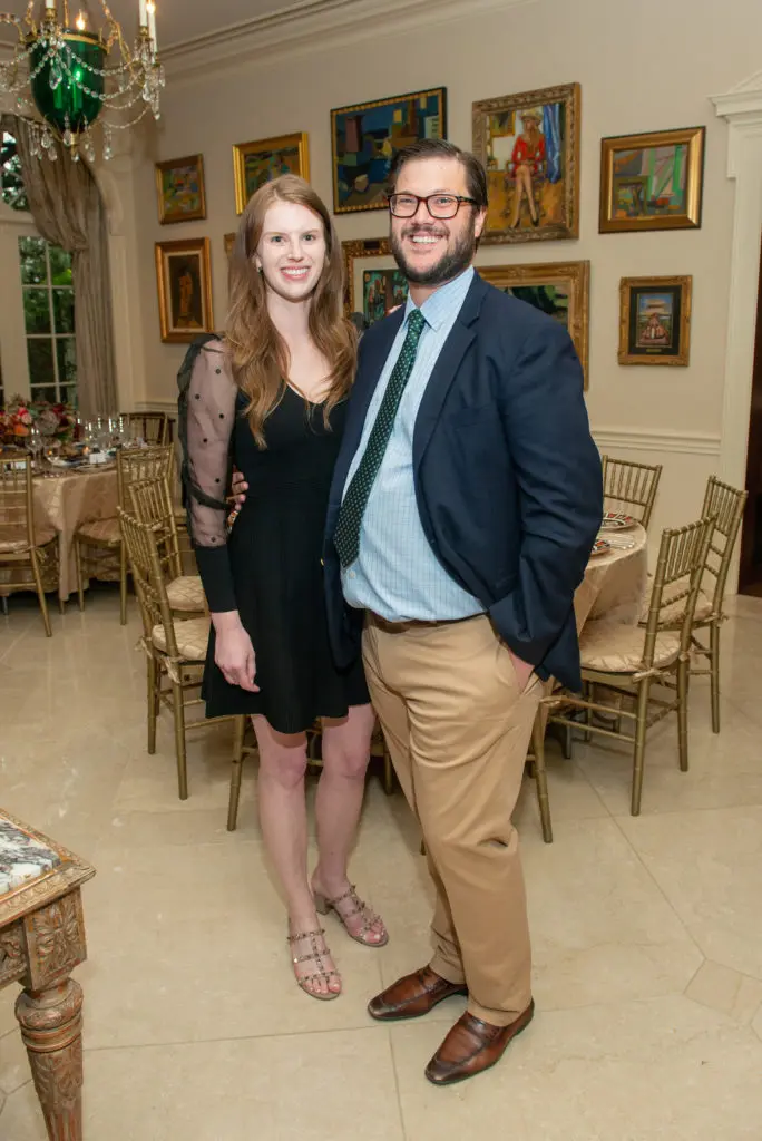 Anneliese Schmid & David Eads at The American Hospital of Paris Foundation dinner. (Photo by Jacob Power)
