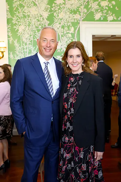 Bobby & Phoebe Tudor at the 14th annual Men of Distinction luncheon.
 (Photo by Priscilla Dickson)